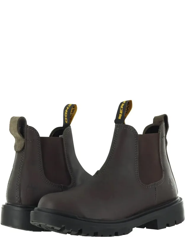 Steel Toe Work Boot With Electrical Hazard Protection And Oil/slip-resistant Outsole