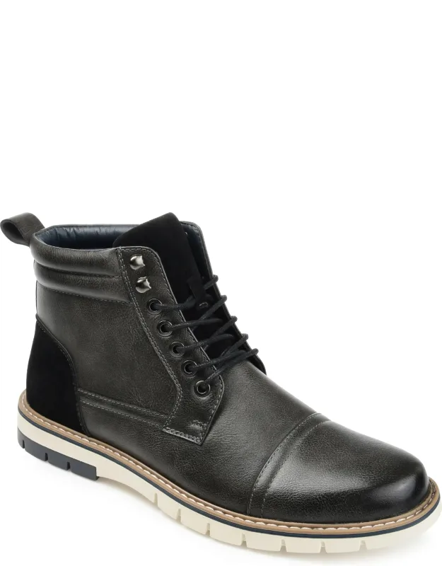 Lucien Cap Toe Ankle Boots