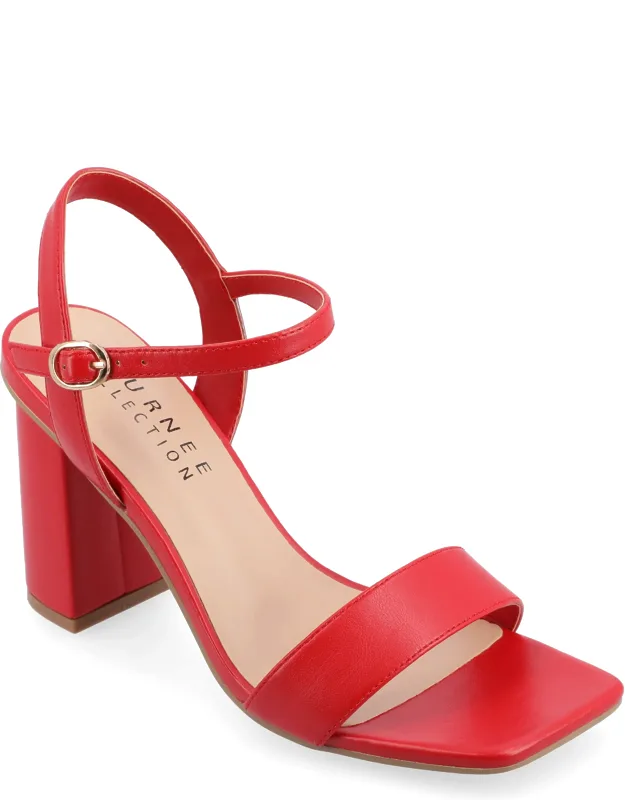 Tivona Sandals With Block Heel And Cushioned Insole