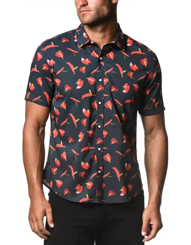 Short Sleeve Woven Shirt