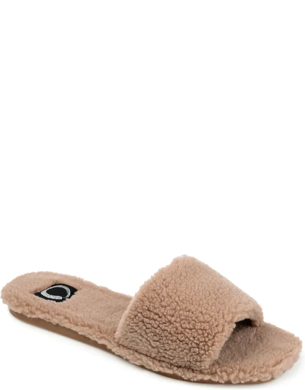 Sunlight Slipper With Cushioned Footbed And Faux Fur Lining