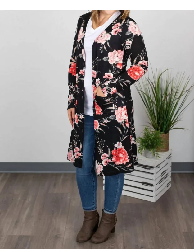 Floral Cardigan