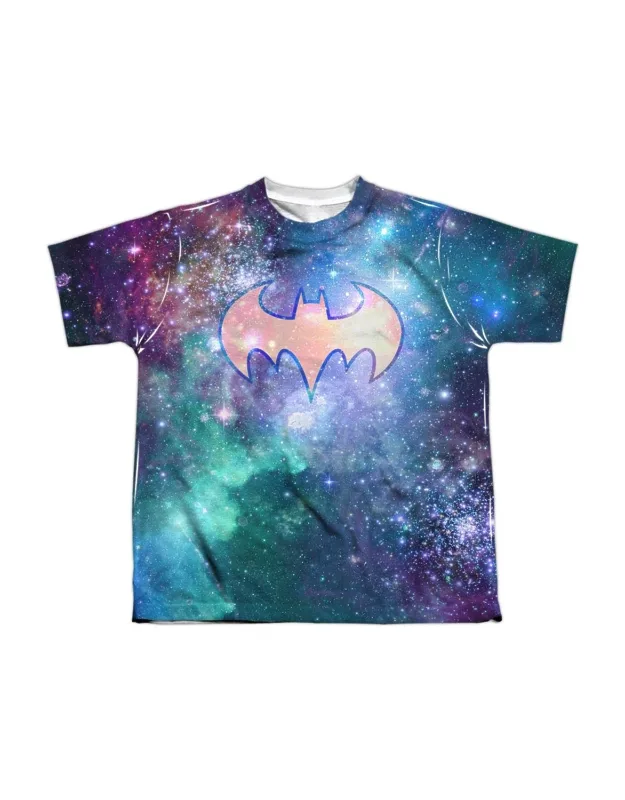 _dc Comics Shielded Galaxy Short Sleeve Poly Crew Tee / T-shirt_