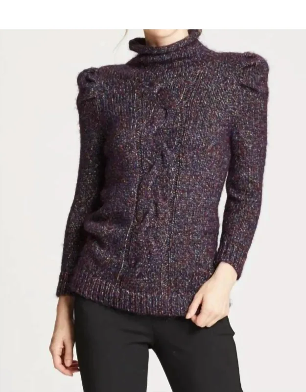 Confetti Cable Sweater