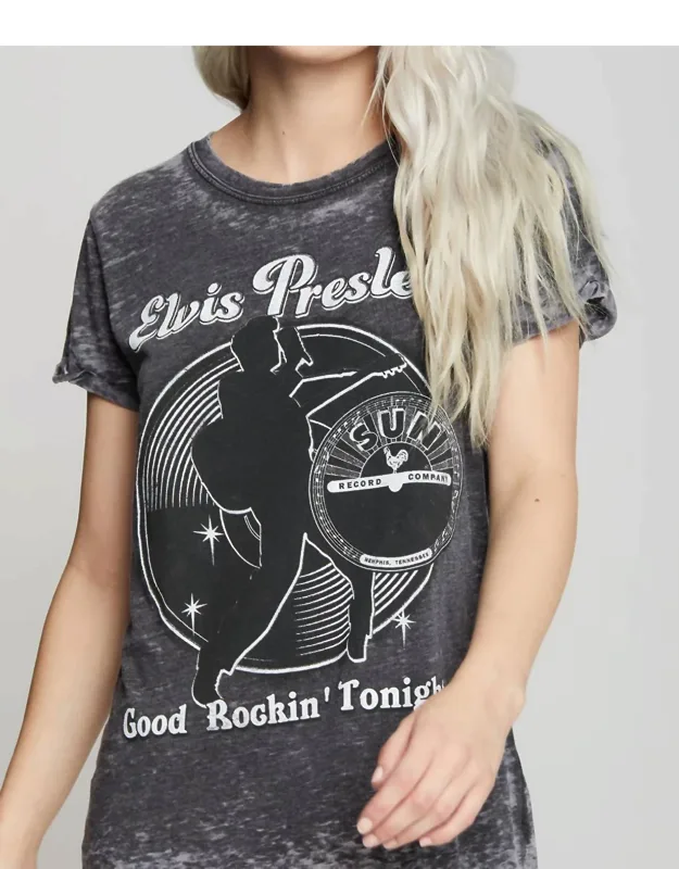 Sun Records X Elvis Presley King Tee