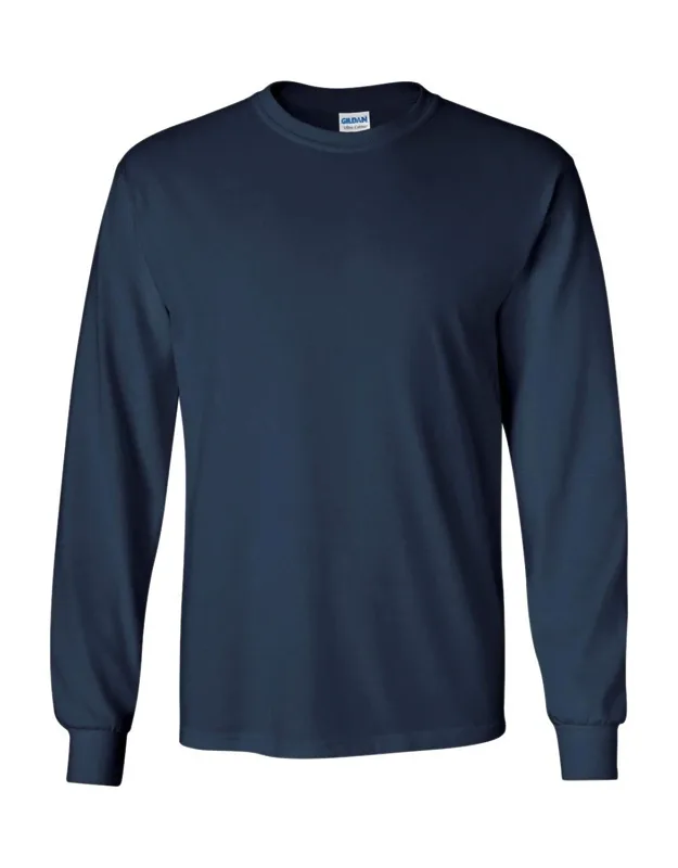 Ultra Cotton Long Sleeve T-shirt, Heavyweight Fabric, Classic Fit