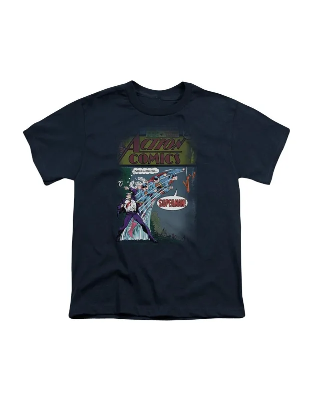 Superman Quick Change Short Sleeve Tee - Stylish Everyday Wear, 100% Cotton