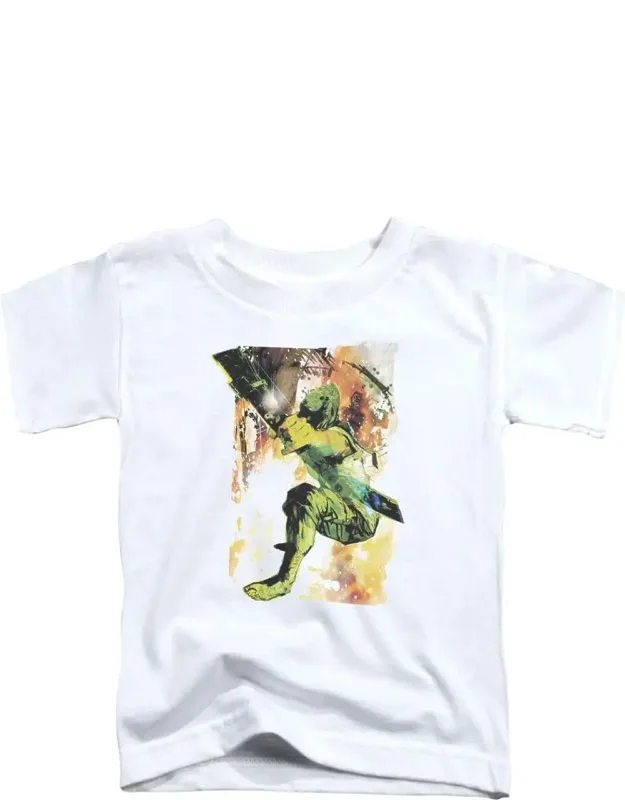 Justice League Of America Painted Archer Short Sleeve Tee - Stylish For Everyday Wear