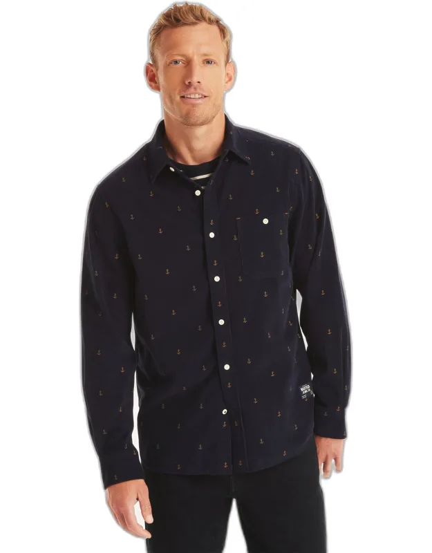 Corduroy Printed Shirt