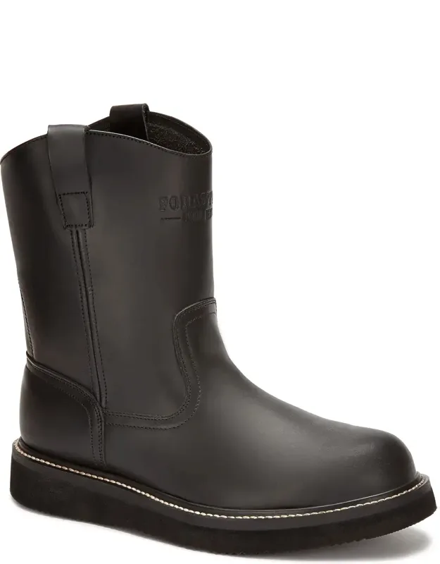 Forastero Work Leather Boots With Ultra Comfort Outsole And Cushioned Insole