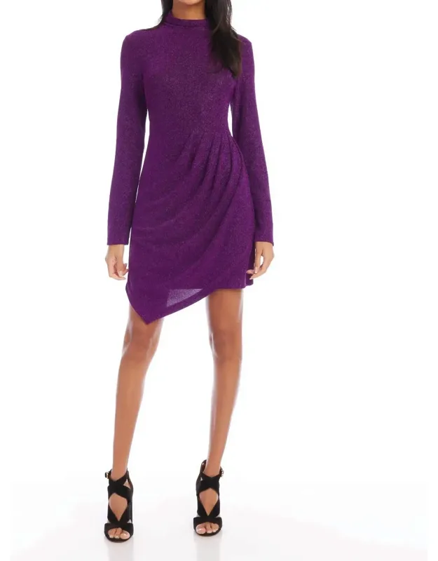 Drape Front Dress
