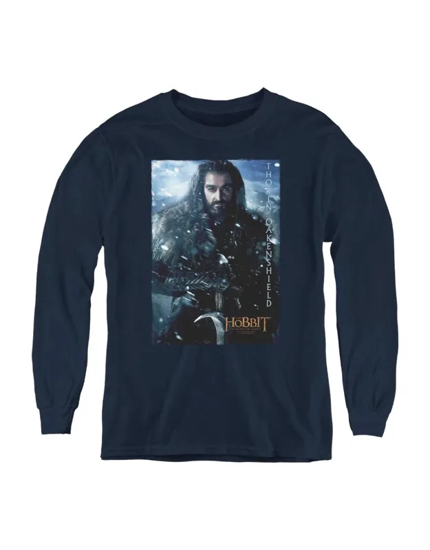 The Hobbit Thorin Poster Long Sleeve Tee
