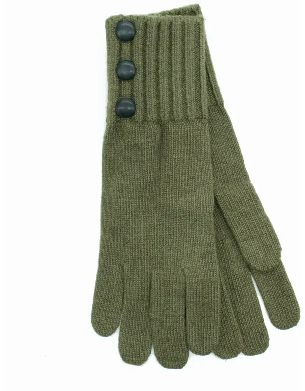 Gloves With Buttons 9" Chunky