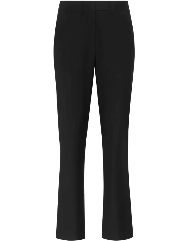 Wool Office Trousers - Slim Fit
