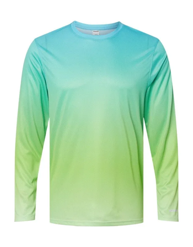 Paragon Barbados Performance Pin Dot Long Sleeve T-shirt 4.1 Oz./yd 100% Microfiber Performance Polyester