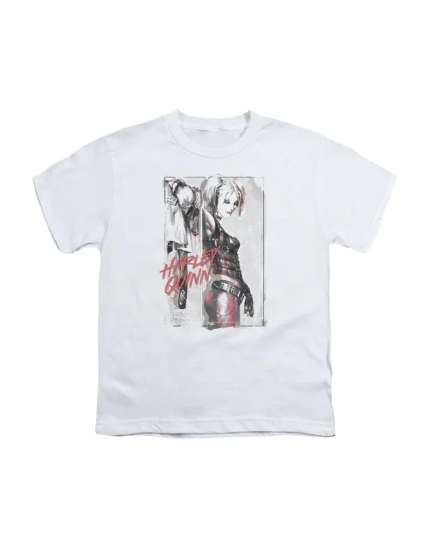 _batman Ink Wash Harley Short Sleeve Tee / T-shirt Stylish Easy_