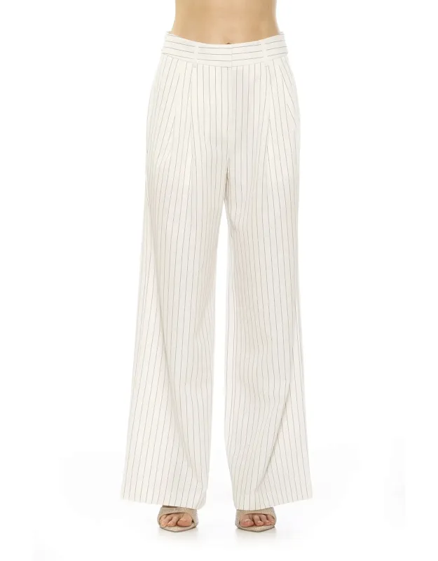Elodie Pants - Pleated High Waisted Wide Leg
