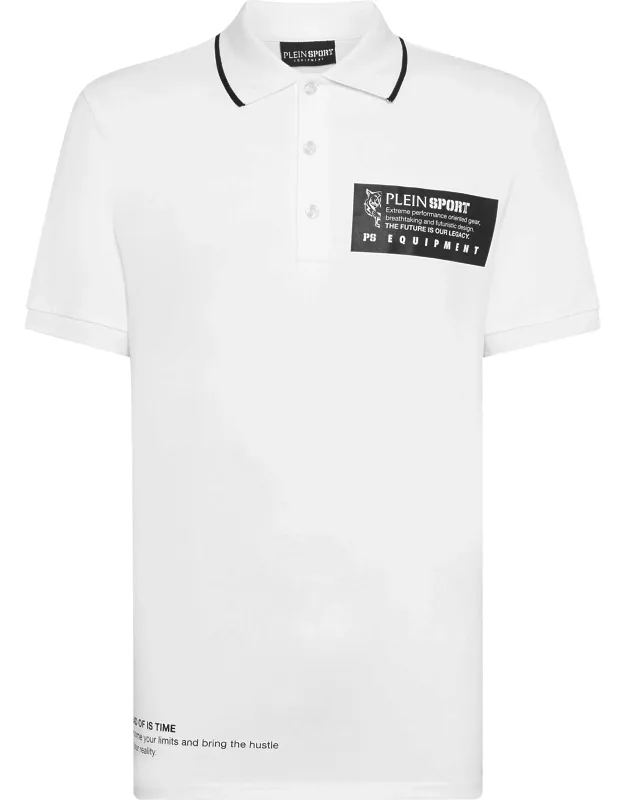 Polo Shirt Ss - Maximum Comfort, Button-up Collar