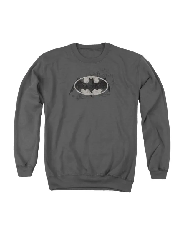 Batman Arcane Bat Logo Crewneck Sweatshirt
