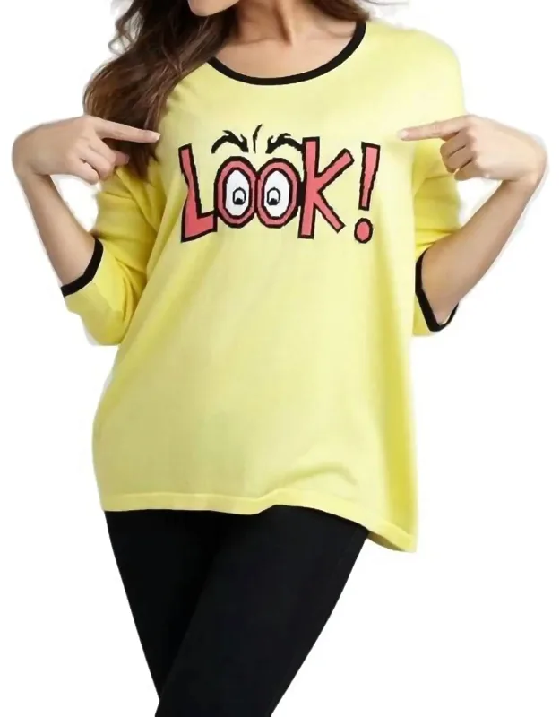 Graphic Sweater