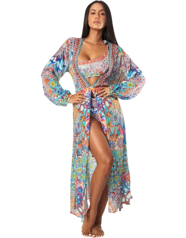 Savetta Wrap Maxi Dress