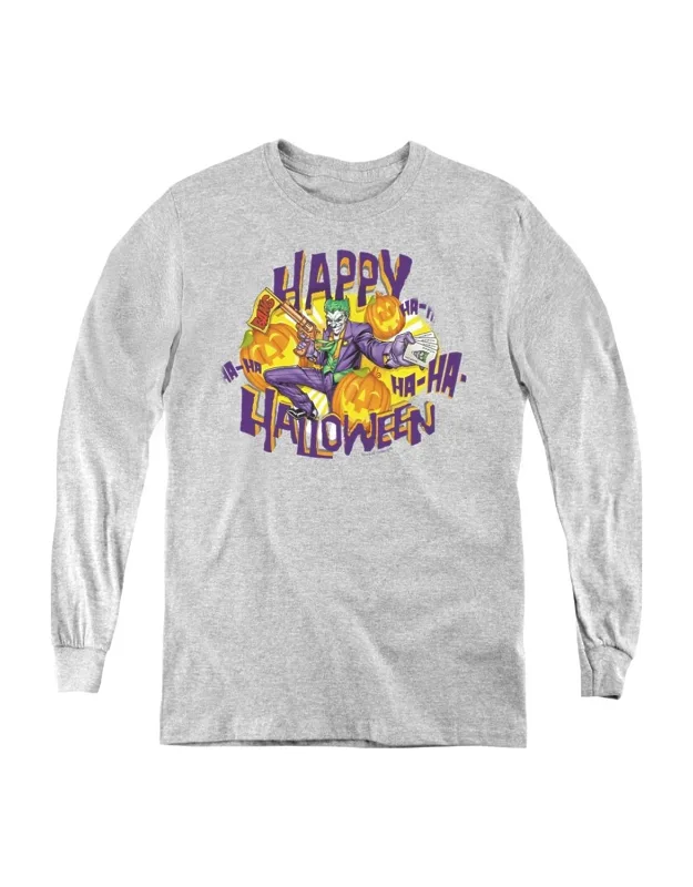 Batman Ha Ha Halloween Long Sleeve Tee