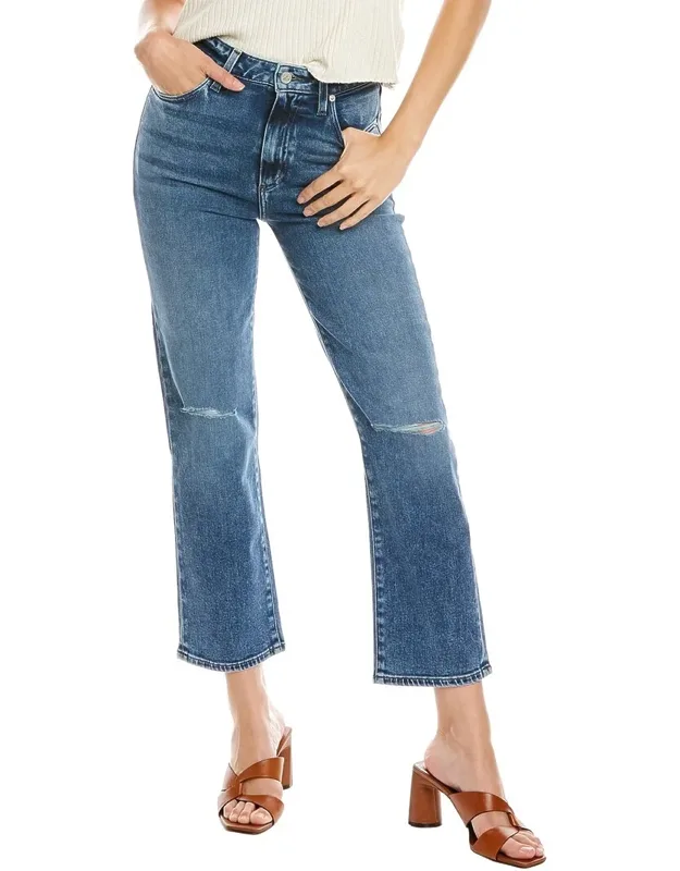 Sabine Muse Wash High-rise Modern Straight Jeans