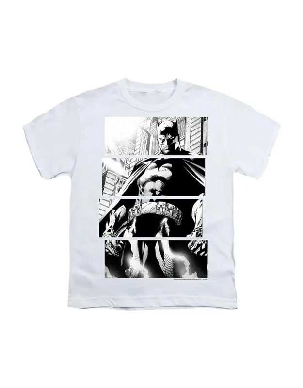 _batman Panels Short Sleeve Youth Tee / T-shirt_