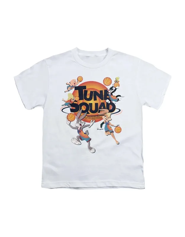 Space Jam 2 Tune Squad Group Short Sleeve Tee - 100% Cotton, Stylish Design