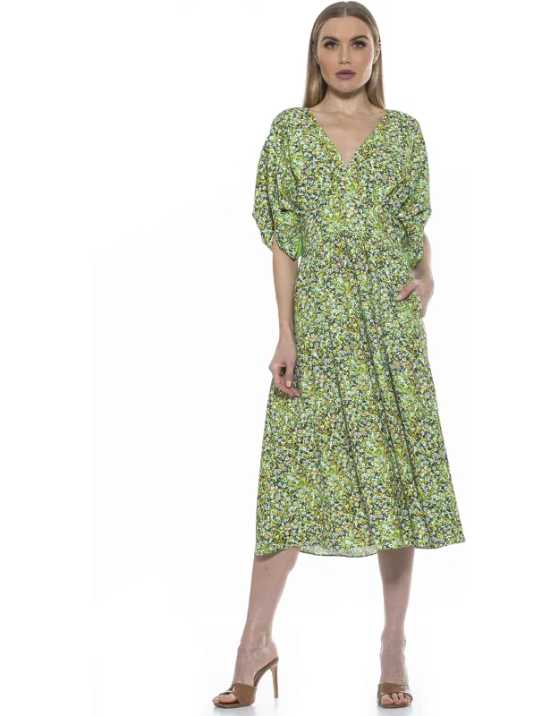 August Spilt Sleeve Dress