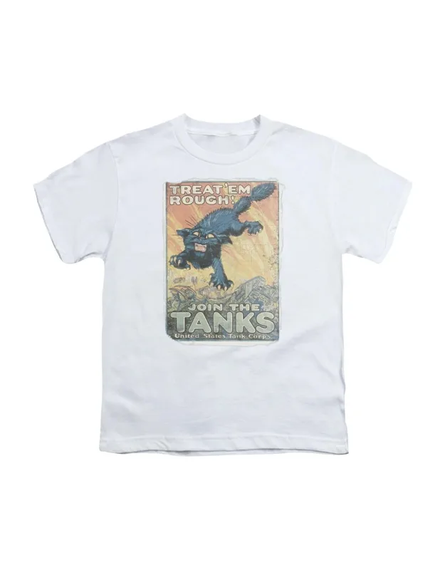 U. S. Army Treat Em Rough Short Sleeve Youth Tee - Stylish For Everyday Wear