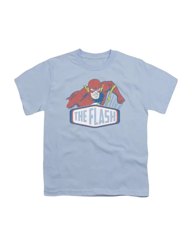 Dc Comics Flash Sign Short Sleeve Youth Tee - Stylish And Easy Wear