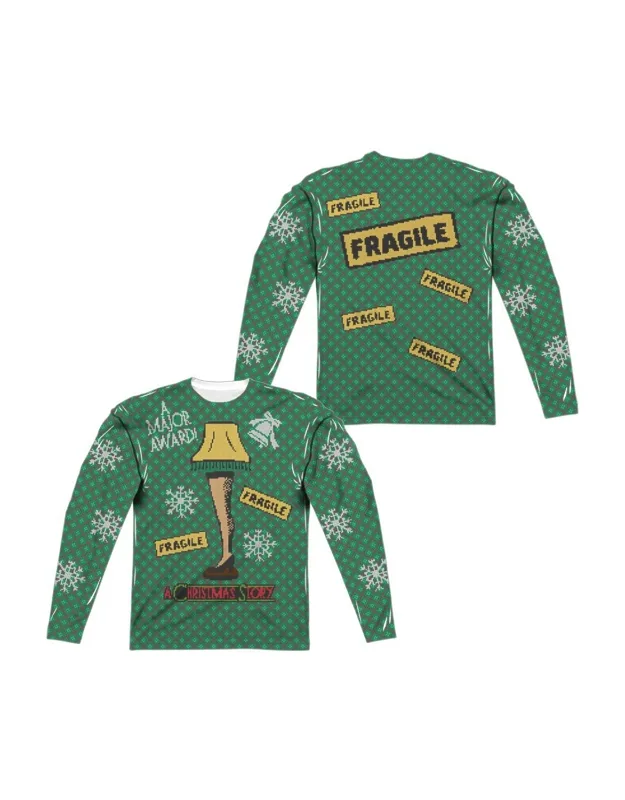 A Christmas Story Sweater (front/back Print) Long Sleeve Tee