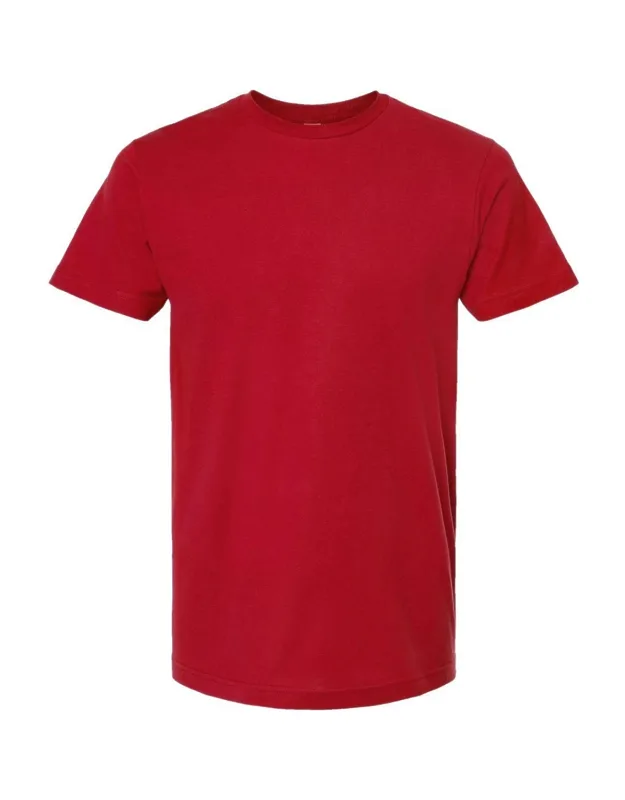 Fine Jersey T-shirt - Pre-shrunk 100% Ringspun Cotton, Double-needle Stitching