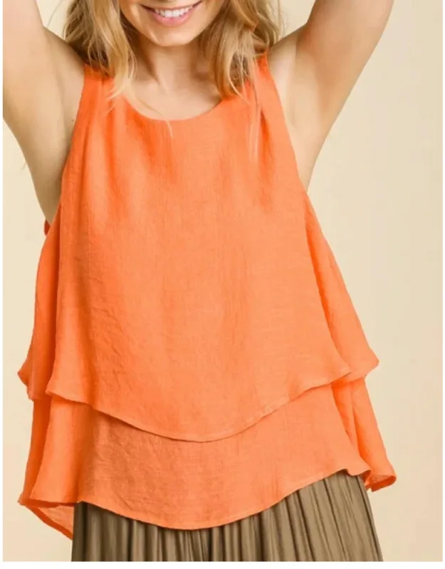 Layered Sleeveless Top