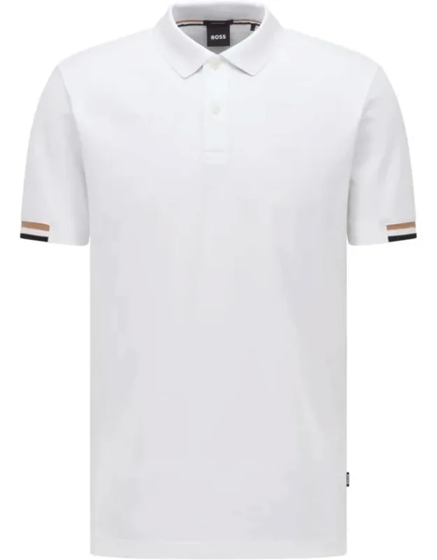 Regular-fit Polo Shirt With Logo, Modern, Crafted