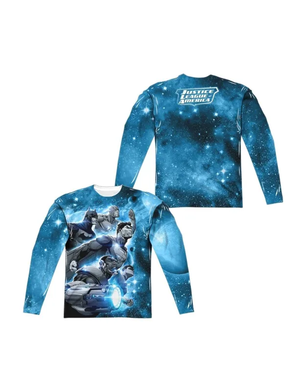 Justice League Of America Atmospheric Long Sleeve Tee
