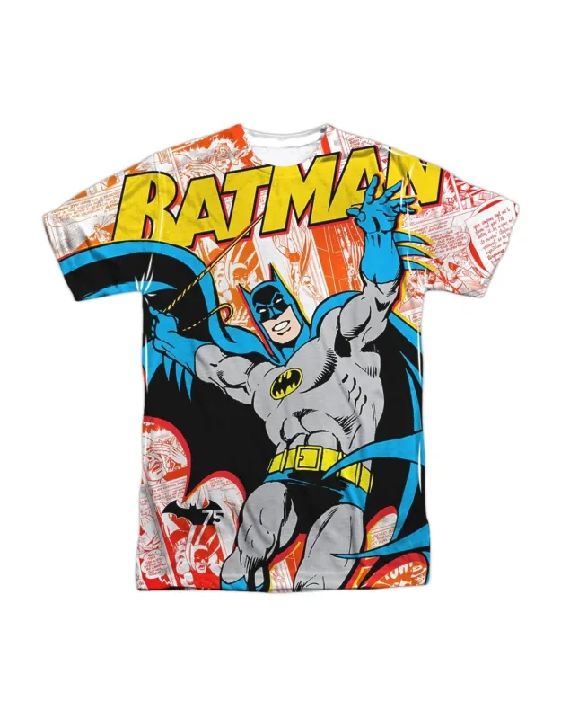 Batman 75 Panels Short Sleeve Crew Tee