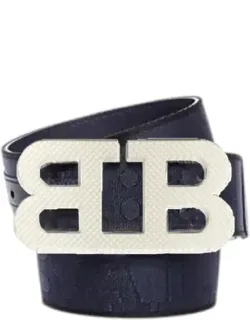 Mirror Buckle Reversible Belt