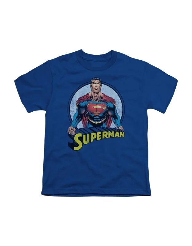 Superman Flying High Again Short Sleeve Tee - 100% Cotton, Stylish Design