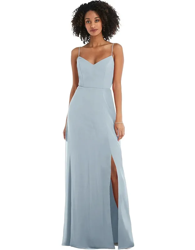 Cutout Maxi Dress With Front Slit