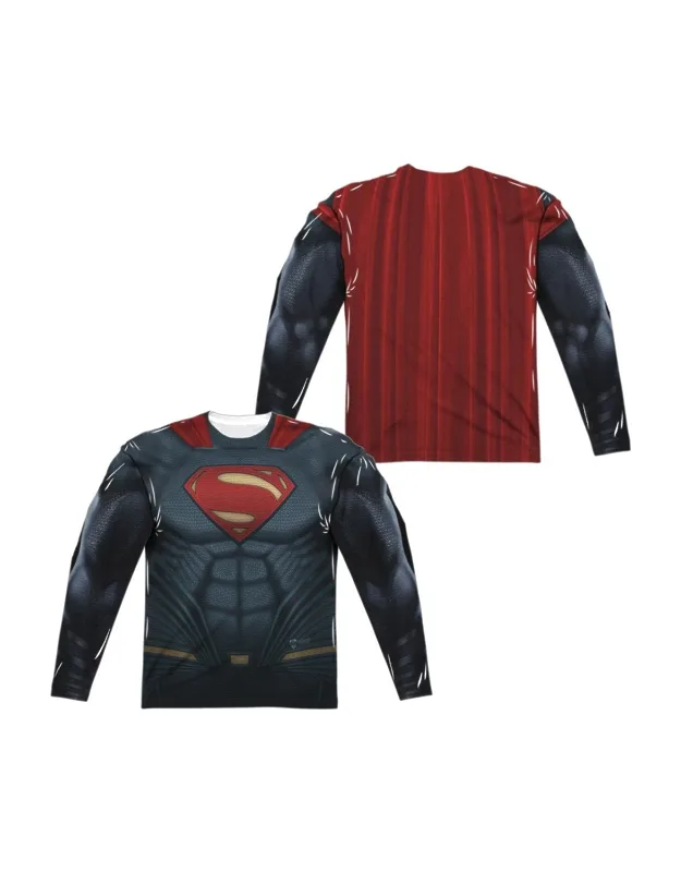 Batman V Superman Superman Uniform Long Sleeve Tee
