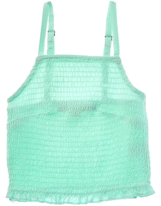 Floral Ruched Tank