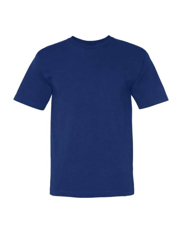 Bayside Usa-made T-shirt 5.4 Oz./yd2, Pre-shrunk