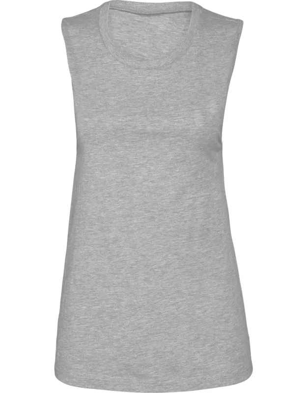 Muscle Jersey Tank Top - 100% Airlume Combed Ringspun Cotton, Relaxed Fit