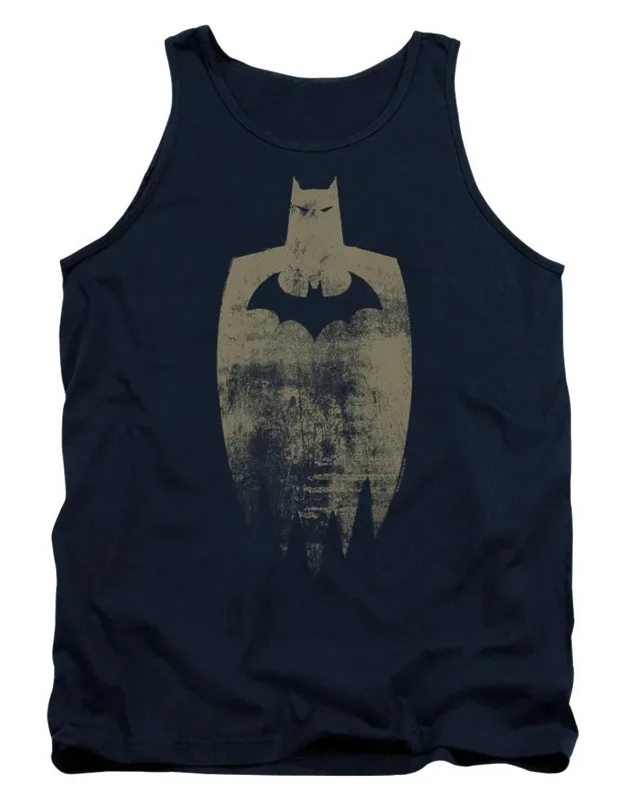 Batman Gold Silhouette Tank Top