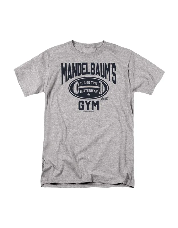 Seinfeld Madelbaum´s Gym Short Sleeve Tee - Stylish For Everyday Wear, 90% Combed Ringspun Cotton