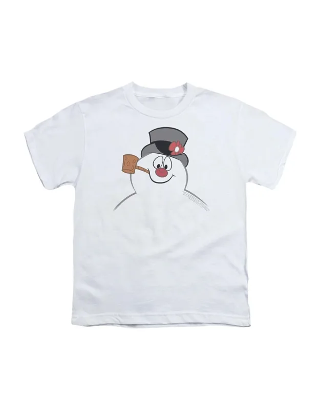 Frosty Face Short Sleeve Youth Tee / T-shirt - Stylish And Easy Everyday Wear