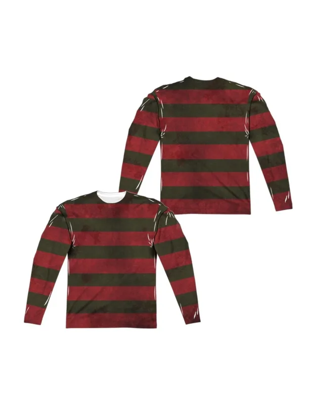 Nightmare On Elm Street Freddy Sweater Long Sleeve Tee