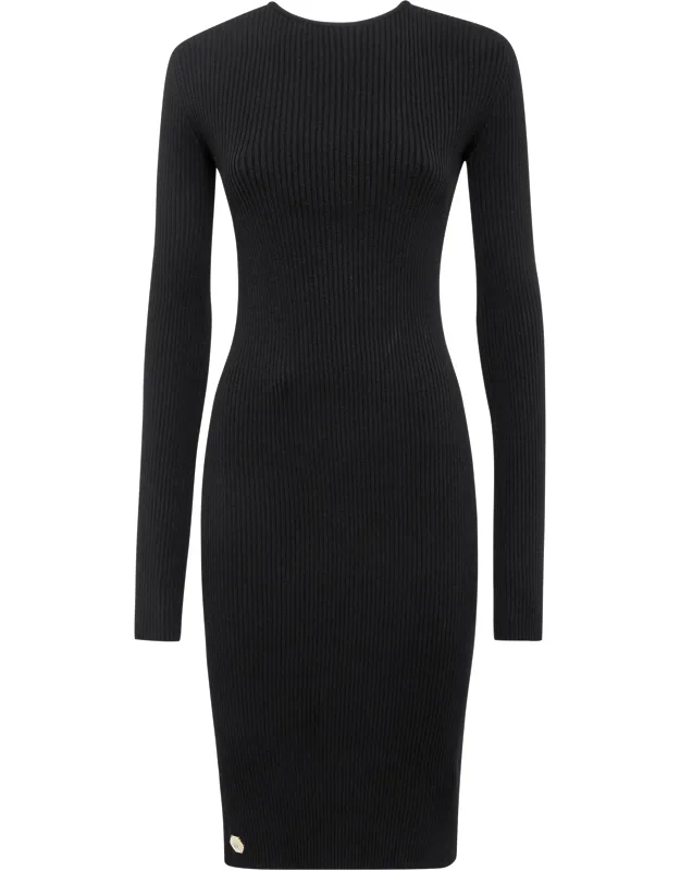 Knit Midi Criss Cross Dress